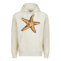 Oatmeal Heather Starfish Premium Hoodie - LillyAllenDesigns