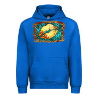 Cobalt Softball Lips Urban Hoodie - Jasminsmagicworld