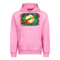 Fuchsia Pink Softball Lips Urban Hoodie - Jasminsmagicworld