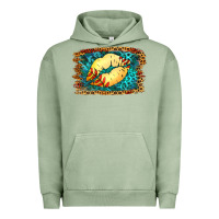 Pigment Oil Green Softball Lips Urban Hoodie - Jasminsmagicworld