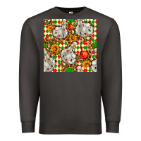 Smoke christmas leopard duck Premium Sweatshirt - FaDigitalArtStudio