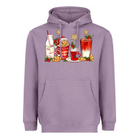 Lavender santa fuel coffee cups Heavyweight Hoodie - texasbilliewilder