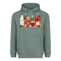 Sage santa fuel coffee cups Heavyweight Hoodie - texasbilliewilder