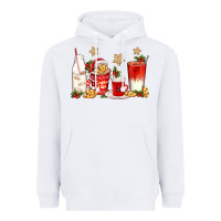 White santa fuel coffee cups Heavyweight Hoodie - texasbilliewilder