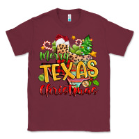 Burgundy merry texas christmas Classic Tee - Zillion Design Studio