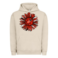 Pigment French Oak Ladybug Sunflower Urban Hoodie - Jasminsmagicworld