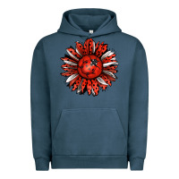 Pigment Midnight Navy Ladybug Sunflower Urban Hoodie - Jasminsmagicworld