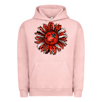 Pigment Salmon Ladybug Sunflower Urban Hoodie - Jasminsmagicworld