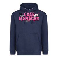 Navy breast cancer case manager Heavyweight Hoodie - texasbilliewilder