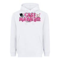 White breast cancer case manager Heavyweight Hoodie - texasbilliewilder