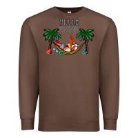 Chestnut hello summer Premium Sweatshirt - CowhideDigitalArt