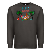 Smoke hello summer Premium Sweatshirt - CowhideDigitalArt