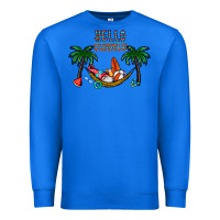 True Royal hello summer Premium Sweatshirt - CowhideDigitalArt