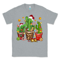 Heather Grey Christmas cactus Classic Tee - Zillion Design Studio