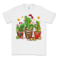 White Christmas cactus Classic Tee - Zillion Design Studio