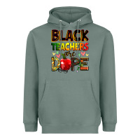 Sage Black Teacher's are dope juneteenth Heavyweight Hoodie - Zillion Design Studio