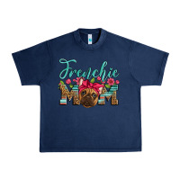 Navy french bulldog mom Urban Heavy Tee - Artiststas