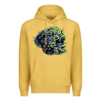 Antique Gold Sea Coral Premium Hoodie - LillyAllenDesigns