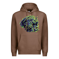 Chestnut Sea Coral Premium Hoodie - LillyAllenDesigns