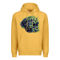 Mustard Sea Coral Premium Hoodie - LillyAllenDesigns