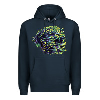 Navy Sea Coral Premium Hoodie - LillyAllenDesigns