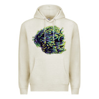 Oatmeal Heather Sea Coral Premium Hoodie - LillyAllenDesigns