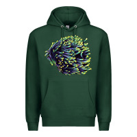 Sports Green Sea Coral Premium Hoodie - LillyAllenDesigns
