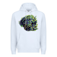 White Sea Coral Premium Hoodie - LillyAllenDesigns