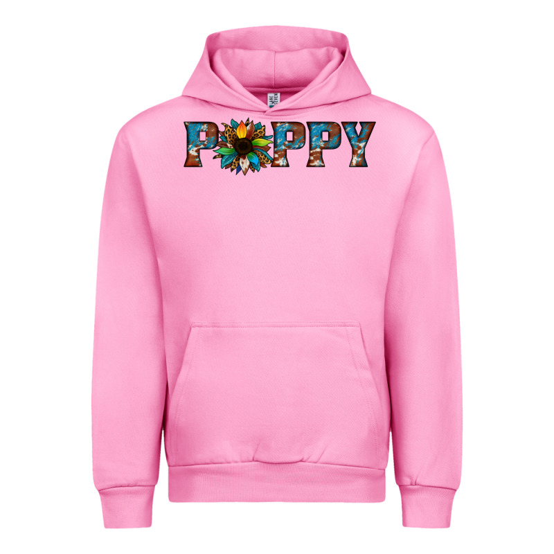 Poppy Cowhide Sunflower Urban Hoodie by Jasminsmagicworld | Teevron