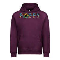 Mauve Wine poppy cowhide sunflower Urban Hoodie - Jasminsmagicworld