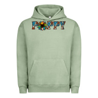 Pigment Oil Green poppy cowhide sunflower Urban Hoodie - Jasminsmagicworld