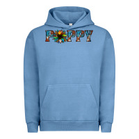 Pigment Pebble Blue poppy cowhide sunflower Urban Hoodie - Jasminsmagicworld
