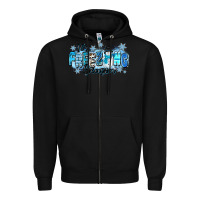 Black it's freezing season Zipper Hoodie - Zillion Design Studio
