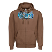 Chestnut it's freezing season Zipper Hoodie - Zillion Design Studio
