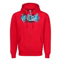 Red it's freezing season Zipper Hoodie - Zillion Design Studio