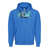 True Royal it's freezing season Zipper Hoodie - Zillion Design Studio