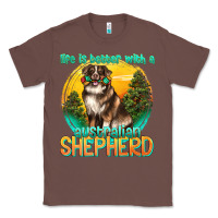 Chestnut life is better with a australian shepherd Classic Tee - texasbilliewilder