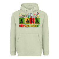 Matcha Black the prime element juneteenth Heavyweight Hoodie - Zillion Design Studio