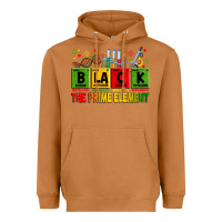 Meerkat Black the prime element juneteenth Heavyweight Hoodie - Zillion Design Studio