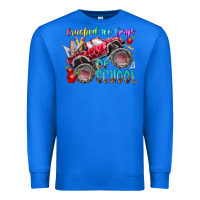 True Royal crushed 100 days of school Premium Sweatshirt - RacoonDesign