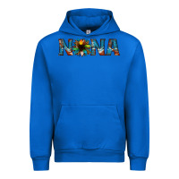 Cobalt nana cowhide sunflower Urban Hoodie - Jasminsmagicworld