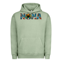 Pigment Oil Green nana cowhide sunflower Urban Hoodie - Jasminsmagicworld