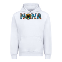 White nana cowhide sunflower Urban Hoodie - Jasminsmagicworld