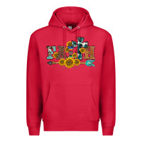 Cardinal western faith arrow sunflowers Premium Hoodie - BarkalooDesign