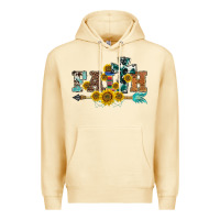 Pina Colada western faith arrow sunflowers Premium Hoodie - BarkalooDesign
