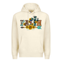 Sandshell western faith arrow sunflowers Premium Hoodie - BarkalooDesign