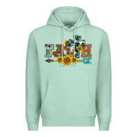 Seafoam western faith arrow sunflowers Premium Hoodie - BarkalooDesign