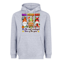 Heather Grey hallothanksmas its the most wonderful time of the Heavyweight Hoodie - texasbilliewilder