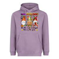 Lavender hallothanksmas its the most wonderful time of the Heavyweight Hoodie - texasbilliewilder