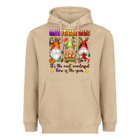 Mushroom hallothanksmas its the most wonderful time of the Heavyweight Hoodie - texasbilliewilder